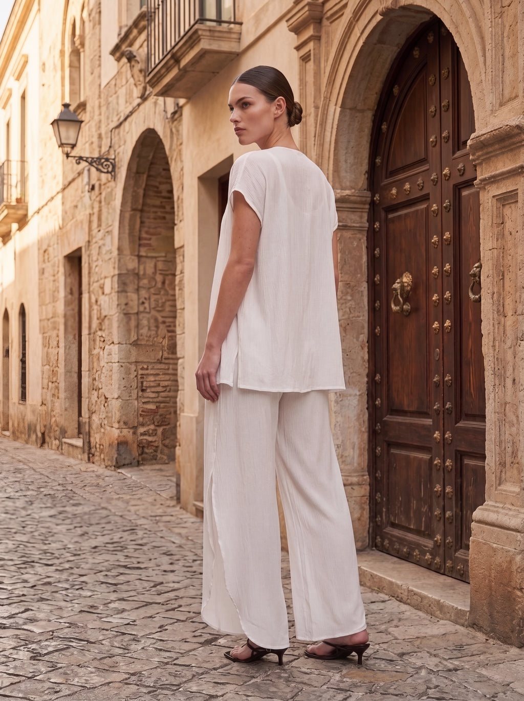 Women's White Three-Piece Pair Collection | Premium European Women's Lounge Pair