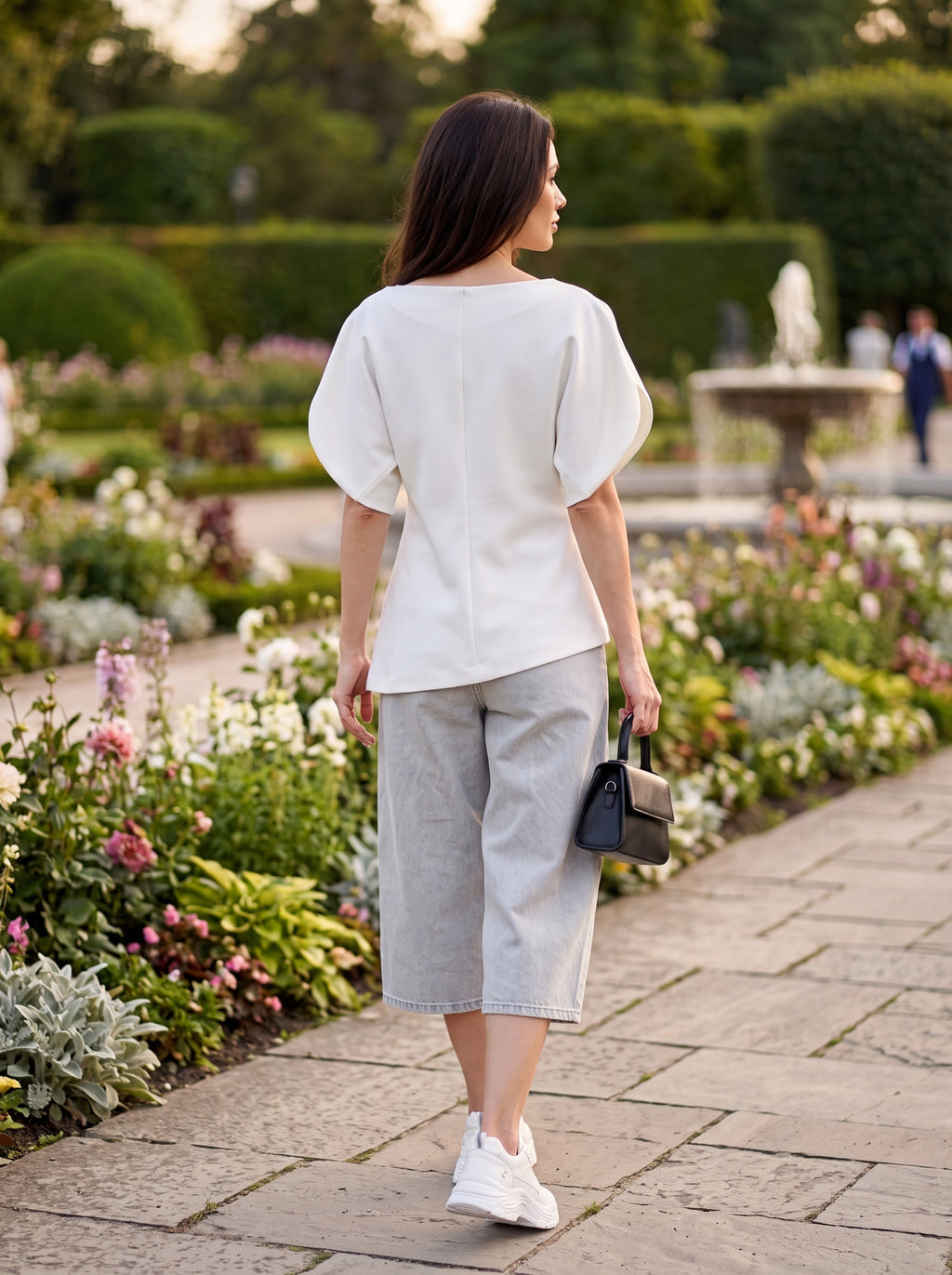 Women's White Puff Sleeve Top | Elegant Women's Premium European Blouse