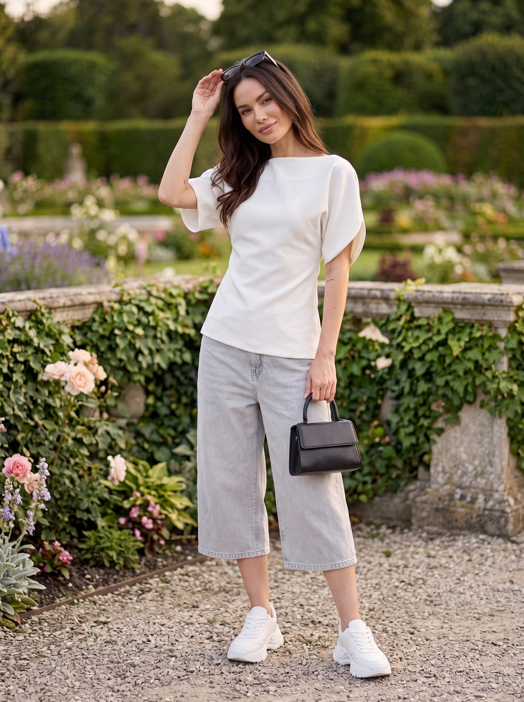 Women's White Puff Sleeve Top | Elegant Women's Premium European Blouse
