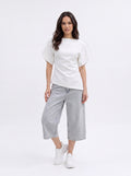 Women's White Puff Sleeve Top | Elegant Women's Premium European Blouse