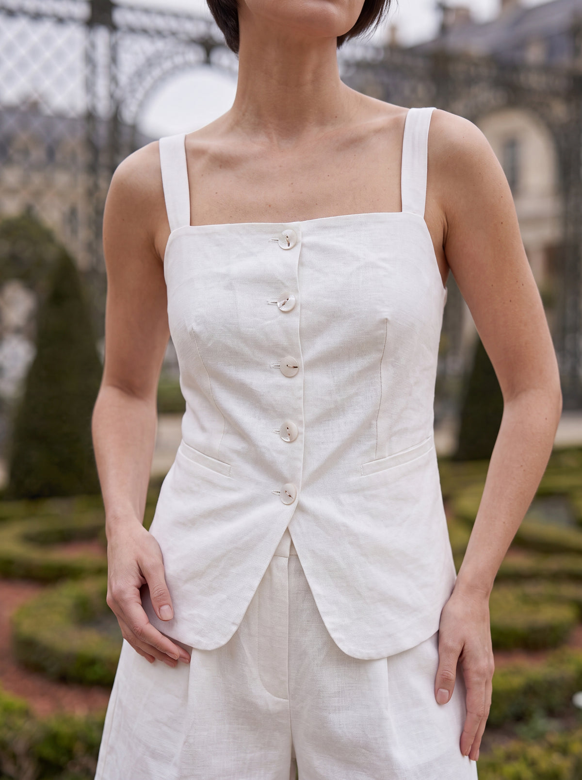 Cami Top & Tailored Shorts Pair - Luxury women's fashion by Lioness Walk