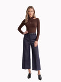 Cross-Neck Long Sleeve Top - Luxury women's fashion by Lioness Walk