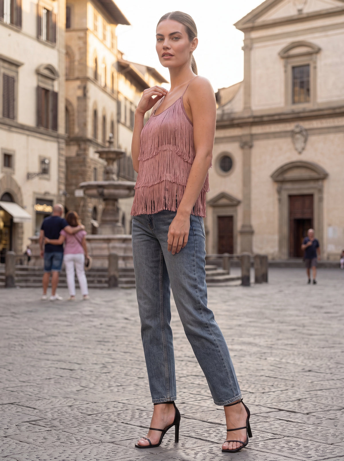 Fringe Cami Top - Luxury women's fashion by Lioness Walk