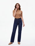 Mock Neck Knit Top - Luxury women's fashion by Lioness Walk